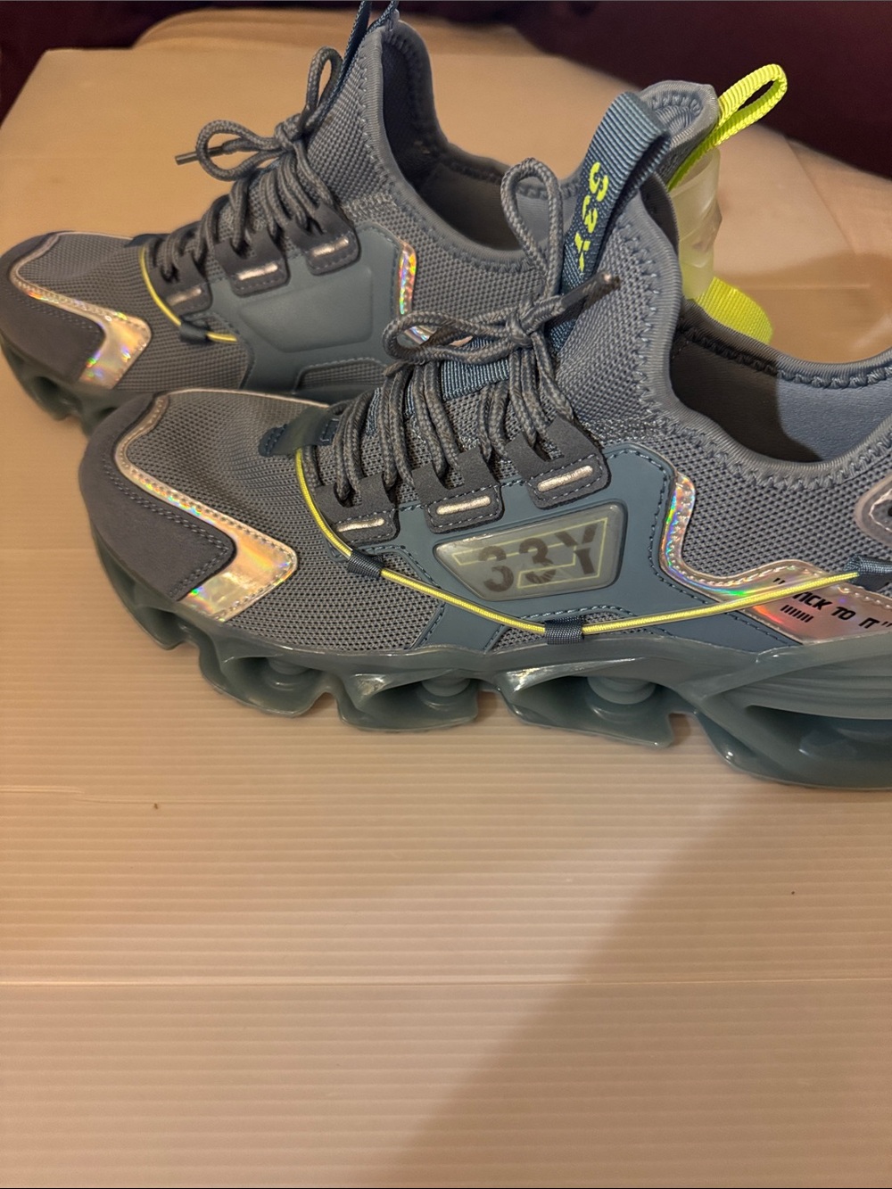 Men's Athletic Sneakers - Picture 2 of 6